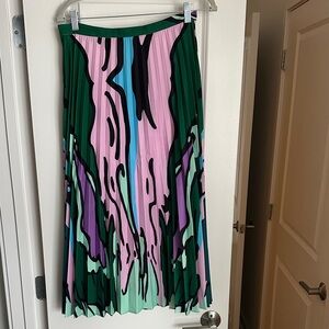 Beulah Multicolor A-Line Skirt